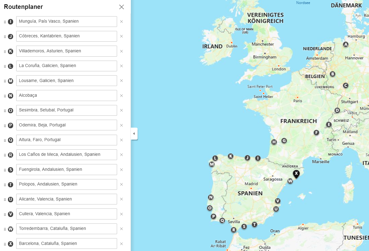 "STAFFELLAUF IN DEN S&Uuml;DEN"